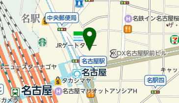 名古屋内科、内視鏡クリニックの地図画像