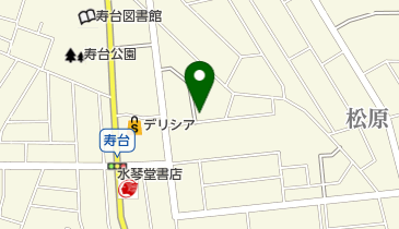 松原台診療所武田内科医院の地図画像