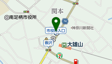 南足柄レディースクリニックの地図画像