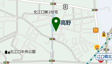 たけだ眼科の地図画像