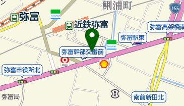 こはら皮フ科の地図画像