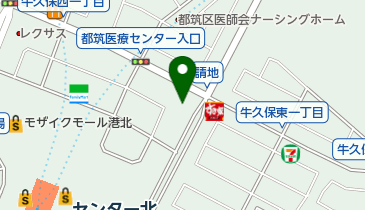 横浜北クリニックの地図画像