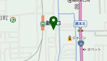 飛鳥川クリニックの地図画像