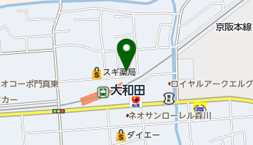 今村血管外科クリニックの地図画像