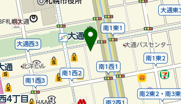 RDクリニック札幌の地図画像
