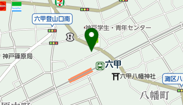 陰下内科の地図画像