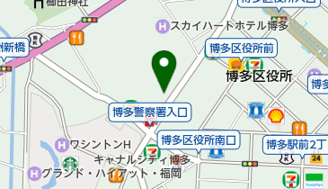 福岡博多駅前通中央クリニックの地図画像