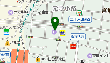 EPILEPSY CLINIC 仙台駅前ベーテルの地図画像