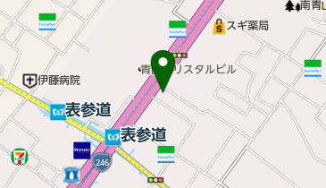 セラピイ青山クリニックの地図画像