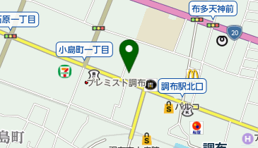 雨宮整形外科の地図画像