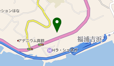 浜辺の診療所の地図画像