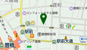 マイクリニック大久保 豊橋の地図画像