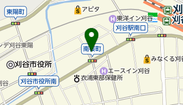 かりや駅やまかわ内科の地図画像