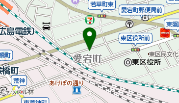 ライフサポートクリニック広島の地図画像