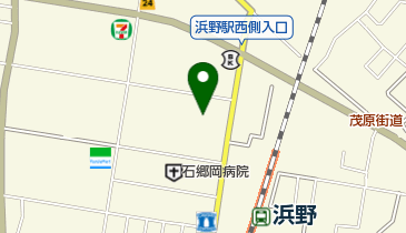 浜野長嶋内科の地図画像