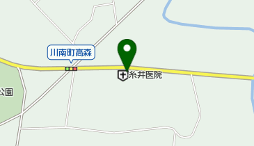 糸井医院の地図画像