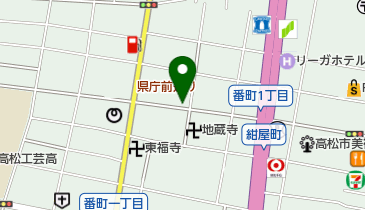 高松紺屋町クリニックの地図画像