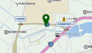 まえばる泌尿器科クリニックの地図画像