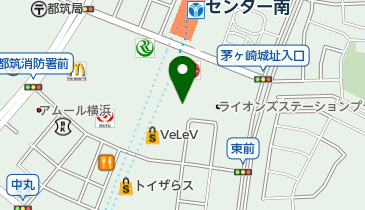 センター南駅前おなかクリニックの地図画像