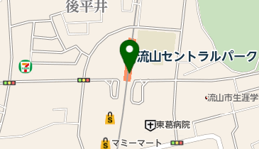 東葛病院付属流山セントラルパーク駅前診療所の地図画像