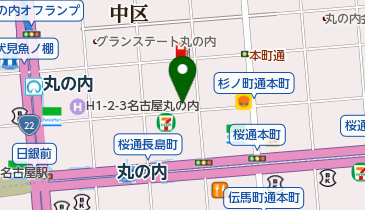 フェリシティークリニック名古屋の地図画像