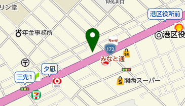 西井皮フ科の地図画像