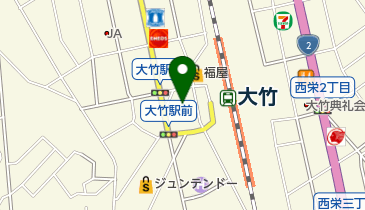 山下ケアクリニックの地図画像