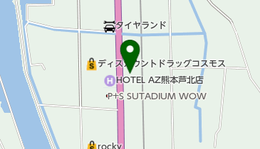 芦北とりかい眼科の地図画像