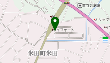矢野内科医院の地図画像