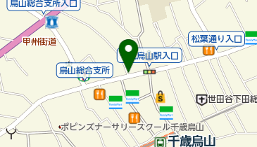 あおぞら皮膚科の地図画像