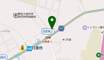 白金いびき・内科クリニックの地図画像
