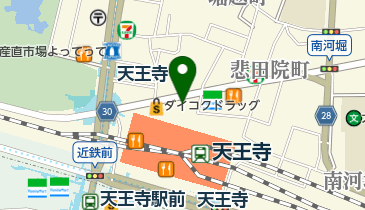 なかの眼科クリニックの地図画像