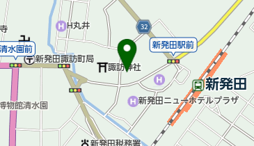 新発田駅前ひらた内科クリニックの地図画像