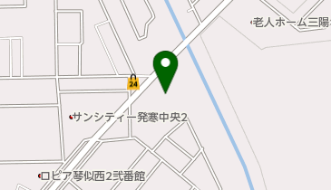 発寒中央整形外科クリニックの地図画像