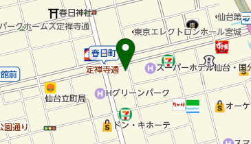 定禅寺フローレンスクリニックの地図画像