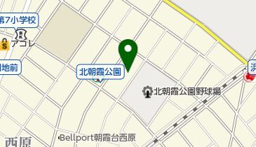 北朝霞整形外科の地図画像