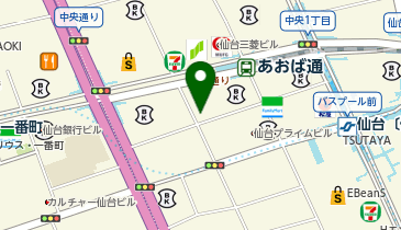 ABCクリニック美容外科 仙台院の地図画像