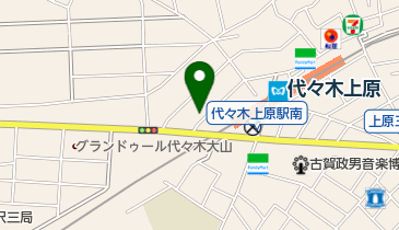 代々木上原耳鼻咽喉科の地図画像