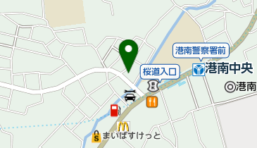 港南中央医院の地図画像
