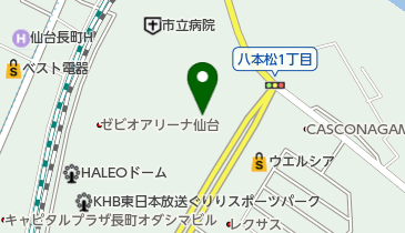 あすと長町整形外科クリニックの地図画像