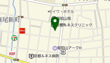 京都ルネスクリニックの地図画像