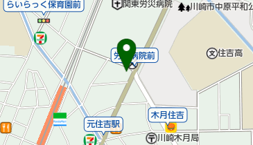 元住吉えみ心療クリニックの地図画像