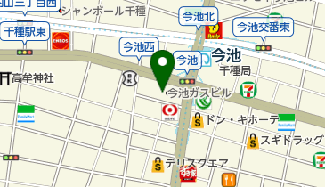 メディカルパーク今池の地図画像