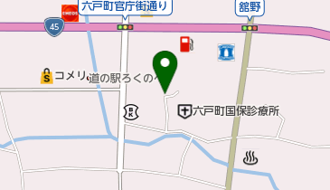 六戸町国民健康保険診療所の地図画像