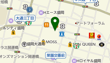 おおどおり鎌田内科クリニックの地図画像