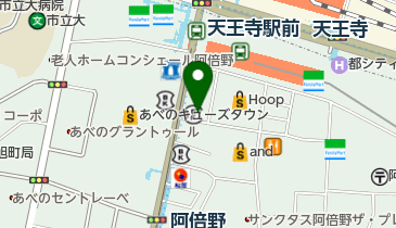 天王寺しみずクリニックの地図画像