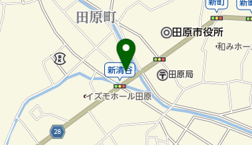 田原南こころのクリニックの地図画像