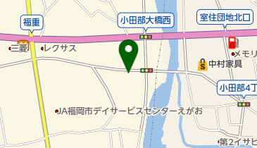 福重たしろ整形外科の地図画像