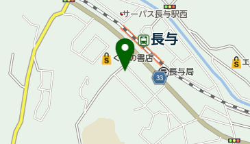 長与よこた眼科の地図画像