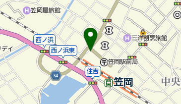 はらだ眼科の地図画像